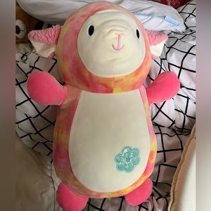 Squishmallow 18" Yus Lamb Soft Tie Dye Easter 2022 HugMees Sheep!